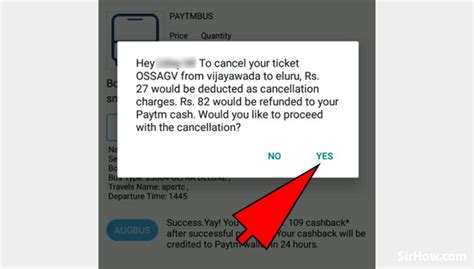 How To Cancel Bus Ticket In Paytm Steps With Pictures