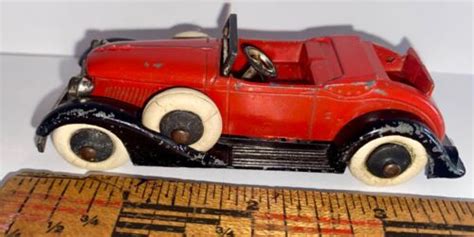 1932 Tootsie Toy 6 Wheel Graham Convertible Coupe Ebay