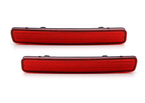 Oe Spec Red Rear Bumper Reflector Lens Assy For 12 17 Toyota Prius V