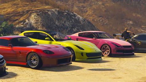 Gta 5 Online Stance Car Meet Youtube