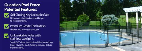 Guardian Pool Fence Safety And Peace Of Mind For Your Pool