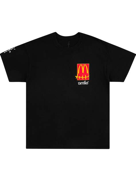 Travis Scott X Mcdonald S Smile T Shirt Farfetch