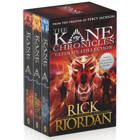 Buy The Kane Chronicles 3 Books Ultimate Collection T Boxed Set By Rick Riordan Mydeal