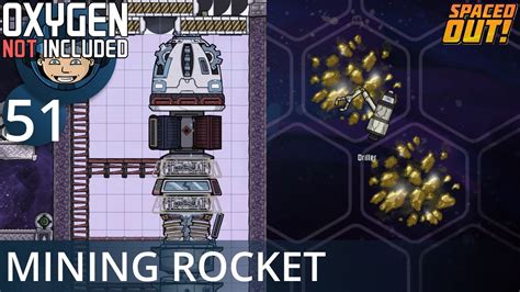 MINING ROCKET Ep 51 Oxygen Not Included Ultimate Base 4 0 YouTube