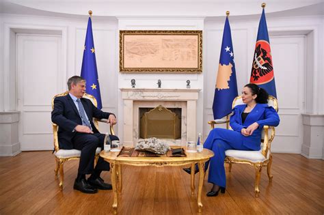 President Osmani Received The Head Of The EULEX Mission Ambassador Lars