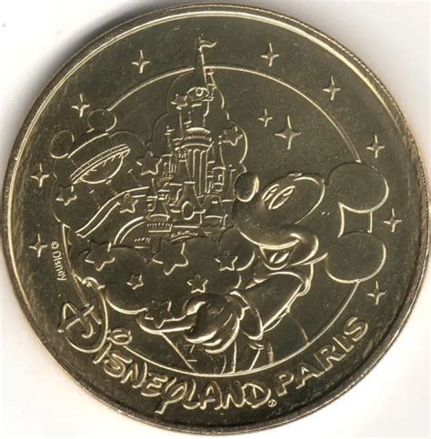 Monnaie De Paris Disneyland Paris Mickey Sorcier Et Chateaux