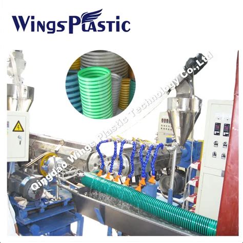 Pvc Spiral Reinforced Suction Hose Extrusion Line Production Line