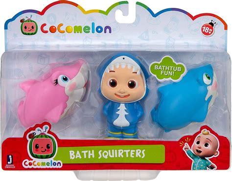 3-Pack CoComelon Bath Squirters Bath Toys Set Figures | Fruugo US