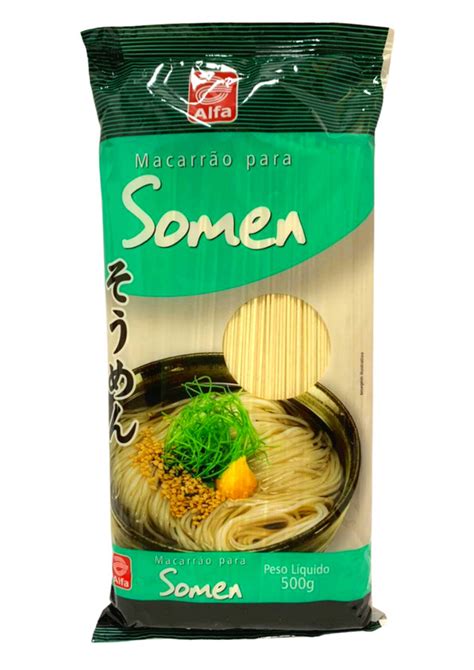 Macarrão Para Somen 500g Alfa Casa Bueno mercado oriental