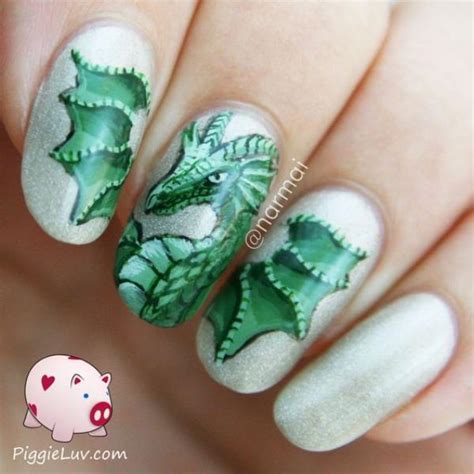 70 Stunning Dragon Nail Designs To Sport In 2025 NAILSPIRATION