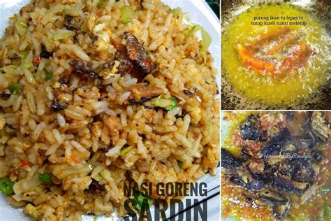 Resipi Nasi Goreng Sardin Sangat Sedap And Mudah Masak