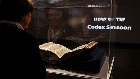 Sothebys To Auction Hebrew Bible Estimated At 50 Million Why Is It