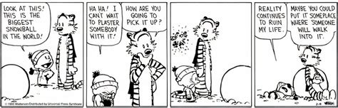 10 Most Epic Calvin and Hobbes Snowball Fights in Comic History