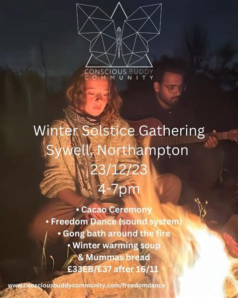 Winter Solstice Community Gathering Cacao Ceremony Freedom Dance