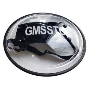 FD YX 7 GMSSTC UV Stabilized Polycarbonate Police Transprant Round Riot