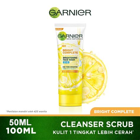 Jual Garnier Light Complete Brightening Scrub Ml Ml Shopee