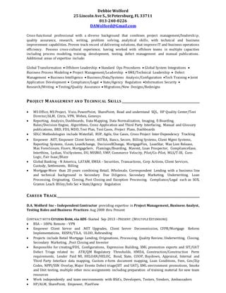 Debbie Wolford Resume Pdf