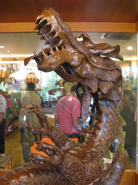 Dragon Themed Item Chocolate Sculpture Chocolate Sculptures