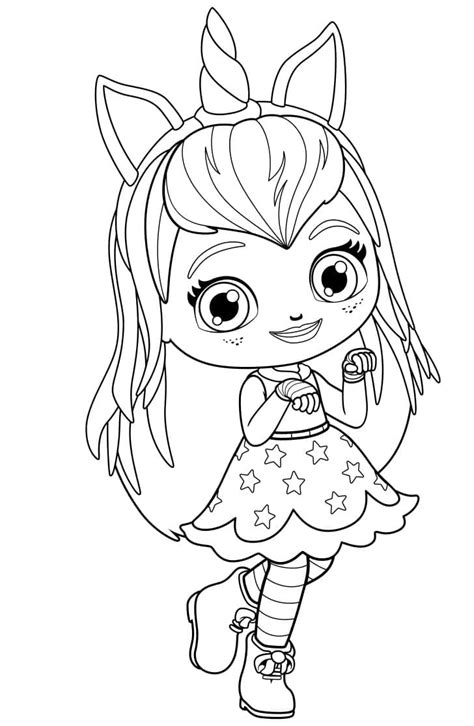 Desenhos De Little Charmers Para Colorir Pintar E Imprimir Colorironline