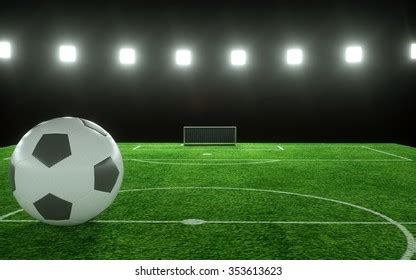 Football Layout Football Pitch World Cup Stock Illustration 353613623 ...