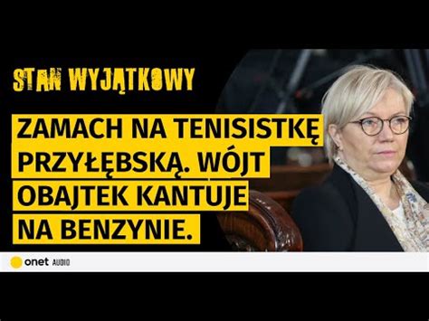 Zamach na tenisistkę Przyłębską Wójt Obajtek kantuje na benzynie