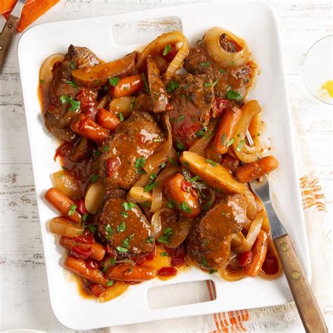 Slow Cooker Swiss Steak Supper Recipe How To Make It