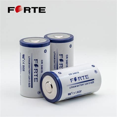 3 0V 12ah D Size Non Rechargeable Primary Lithium Battery Disposable