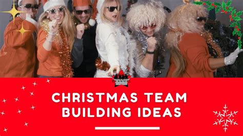 Christmas Team Building Ideas Christmas Corporate Event