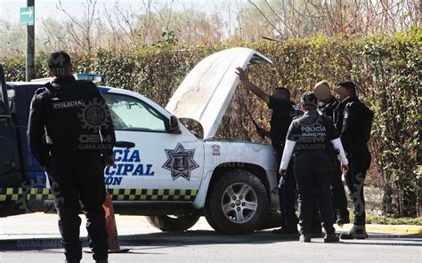 Se incendia patrulla de la Policía Municipal en gasolinera de Las