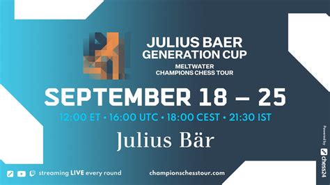 Meltwater Champions Chess Tour On Twitter Rt Juliusbaer As A Proud