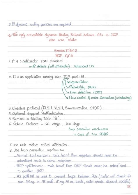 A Summary Of The Bgp Protocol Explanation From The Beginning To