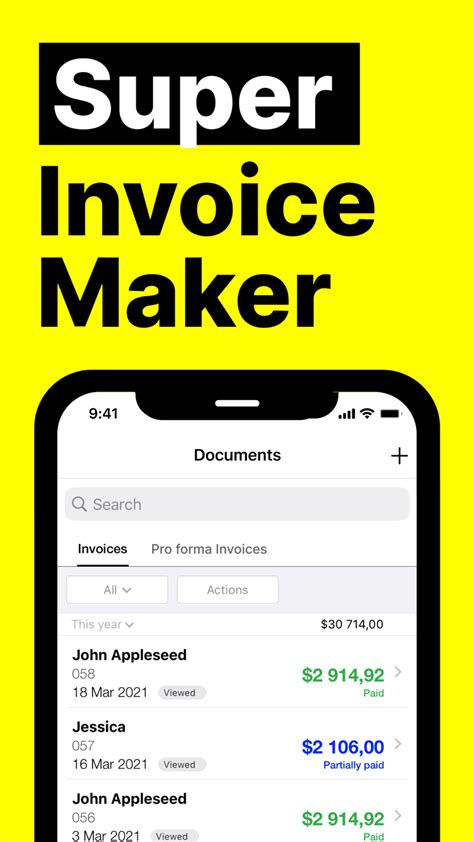 Super Invoice Maker App 2 Go Para Iphone Download