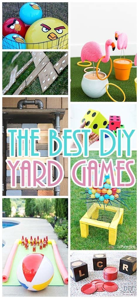 Do It Yourself Outdoor Party Games {the Best Backyard Entertainment Diy Projects} Diy Yard