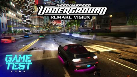 NFS UNDERGROUND REMAKE VISION 2024 MAZDA RX7 SUPERFAST 4K YouTube