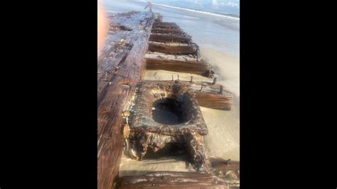 What Is Identity Of Mystery Shipwreck On Outer Banks Beach Raleigh