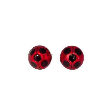 Miraculous Ladybug Earrings Studs