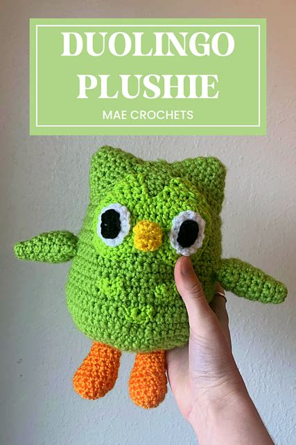 Ravelry Duolingo Plushie Pattern By Hunter Scanlan