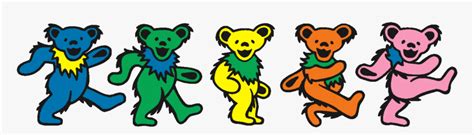 Dancing Bears Grateful Dead, HD Png Download , Transparent Png Image ...