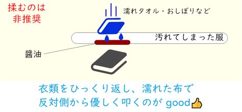 【醤油の染み抜き】家庭でできる染み抜き方法・外出先の対処法 Dayrich