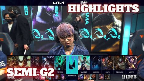 G Vs Rge Game Highlights Semi Finals Lec Spring Playoffs