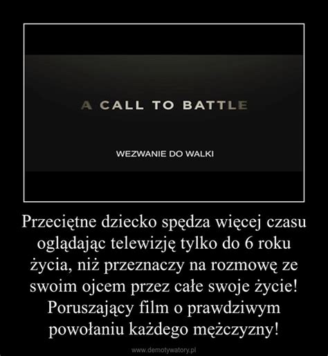 Przeci Tne Dziecko Sp Dza Wi Cej Czasu Ogl Daj C Telewizj Tylko Do