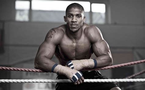 Herunterladen Hintergrundbild Anthony Joshua Der Britische Boxer