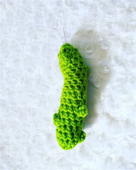 Pattern/pickle Ornament Pattern/crochet Pickle Ornament Pattern/crochet ...