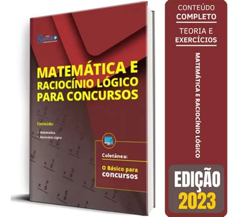 Apostila Matem Tica Para Concursos O B Sico Para Concurso P Blico