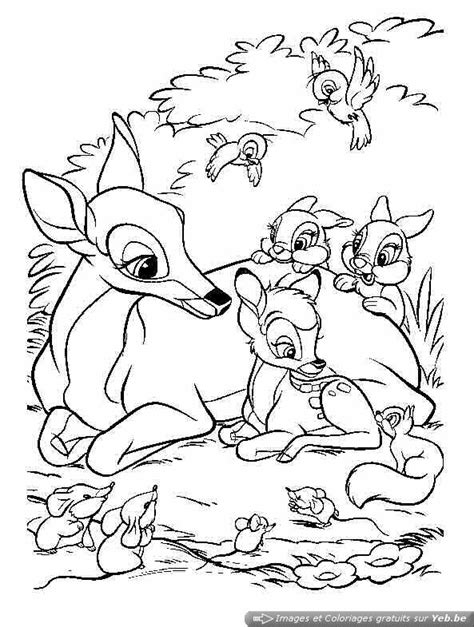 Imagen De Bambi Para Descargar Y Colorear Bambi Just Color Ni Os