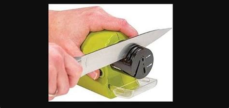 Green Battery Operated Plastic Knife Sharpener at Best Price in Surat ...