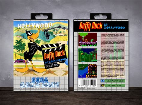 SEGA Game Gear Game Case - Daffy Duck in Hollywood