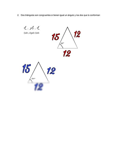 SOLUTION Criterios De Congruencia De Tri Ngulos Studypool