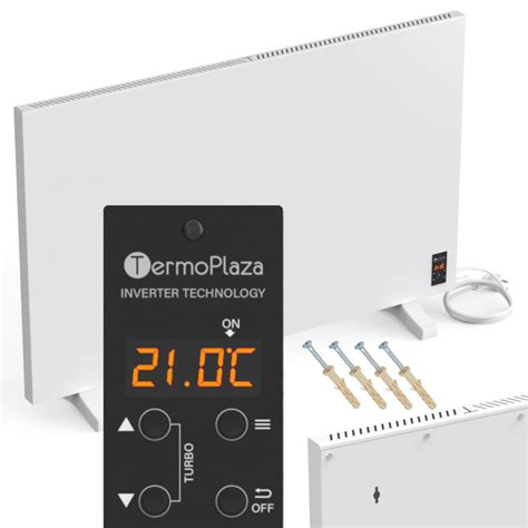 Infračervený zářič s termostatem 900W 25m2 invertorový topný panel za