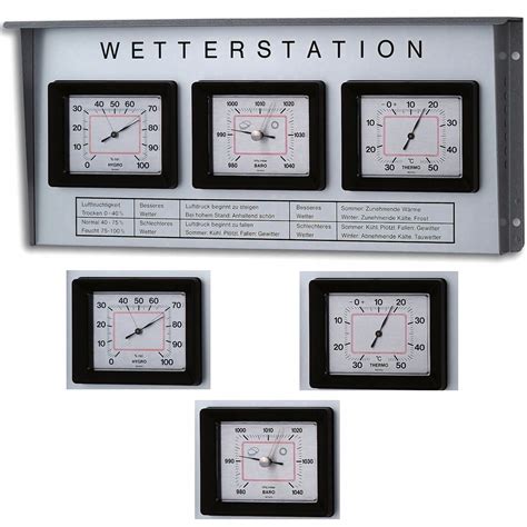 Stacja pogodowa barometr higrometr termometr zewnętrzna TFA Dostmann